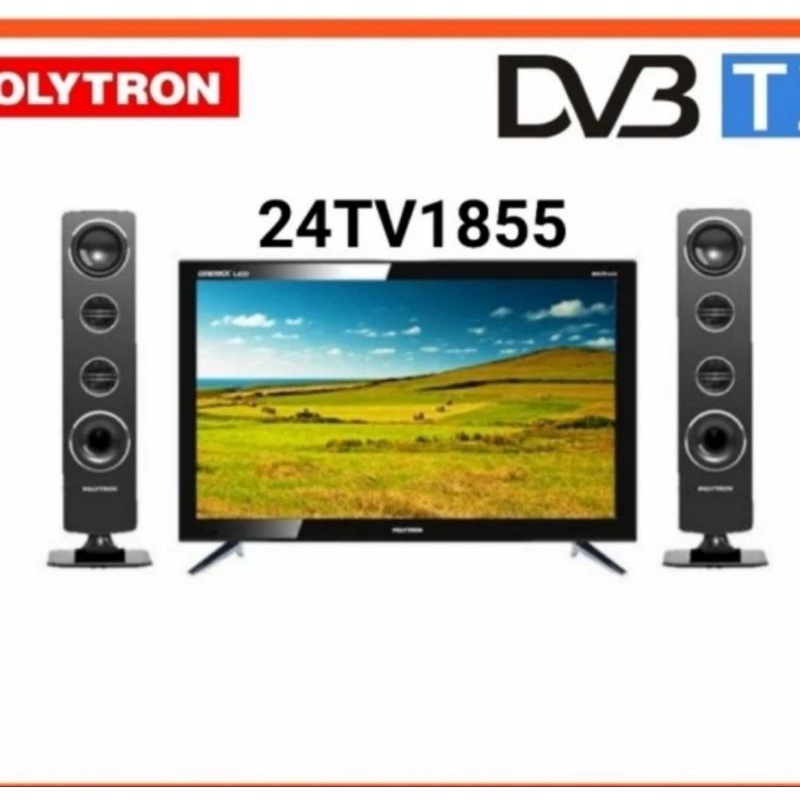 TV LED 24INCH DIGITAL POLYTRON 24V1853/24TV0855