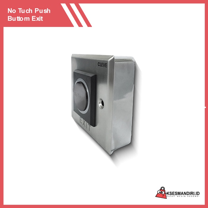 No Touch Push buttom + Box Untuk Akses Pintu