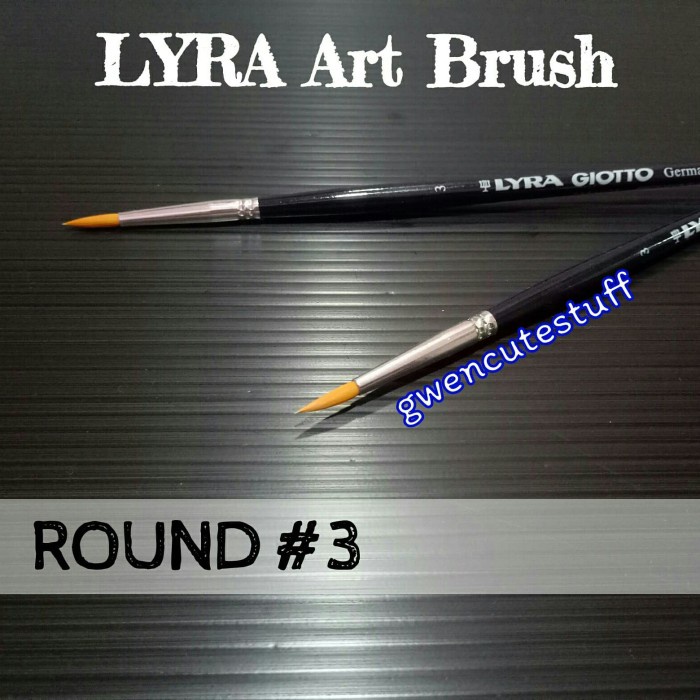 

Sale!!! Lyrab03R Lyra Art Brush Round 3 Kuas Lukis Diskon