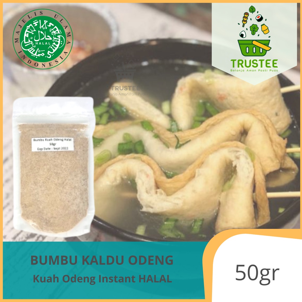 Bumbu Kuah Odeng / Oden / Eomuk / Fish Cake / Bakso Ikan HALAL 50gr