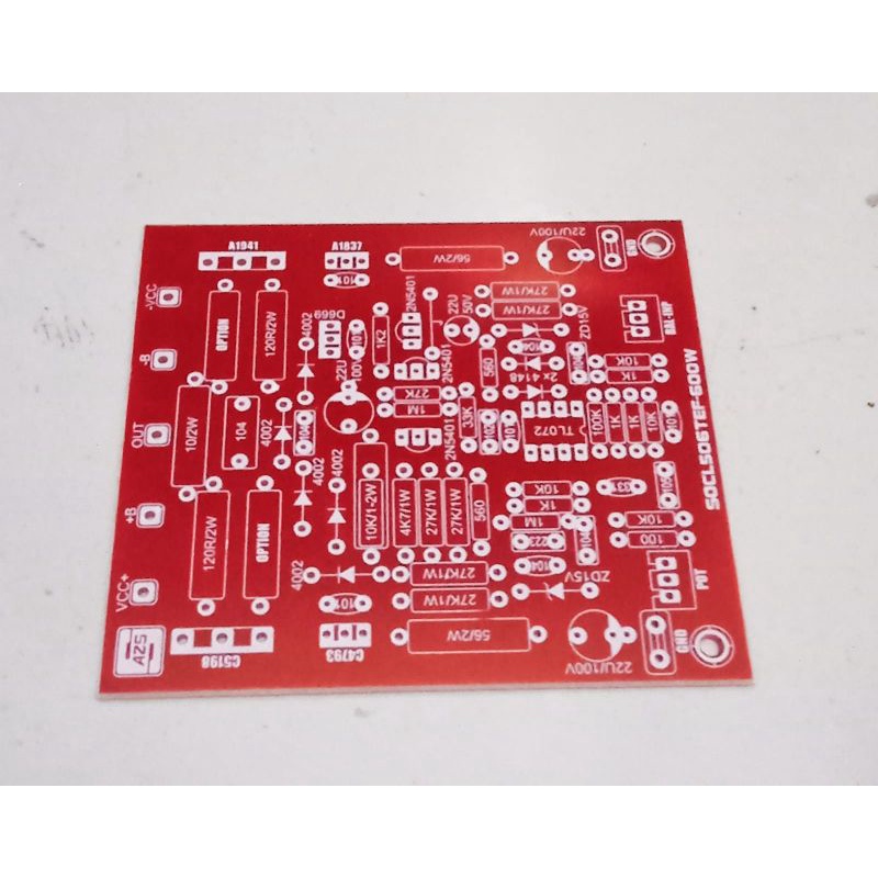 PCB Power SOCL 506 Input Balance TEF Merah