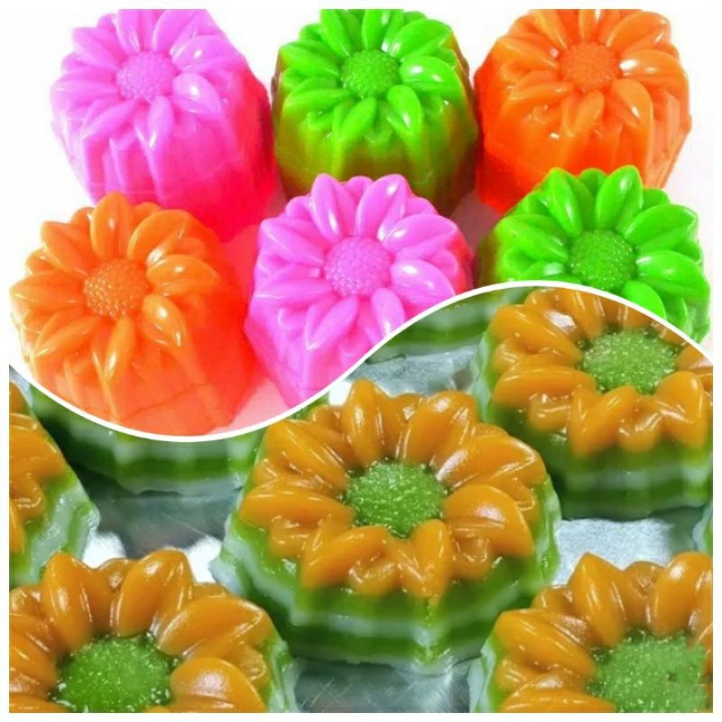 Cetakan Nasi Bento Puding Jelly Kue Plastik Besar