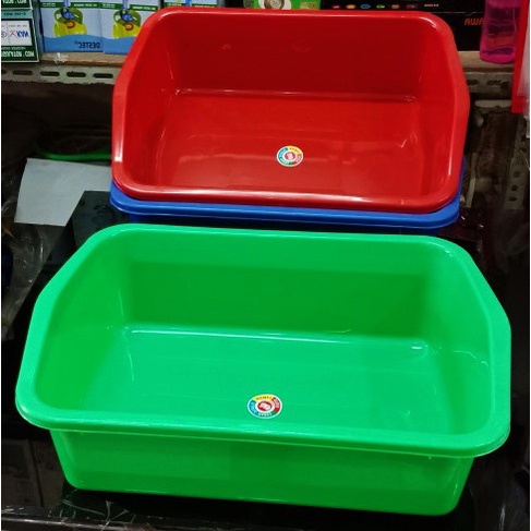 Bak / Baskom Segi 303 Dx Komet Star Tempat Wadah Plastik Air Cuci Kotak