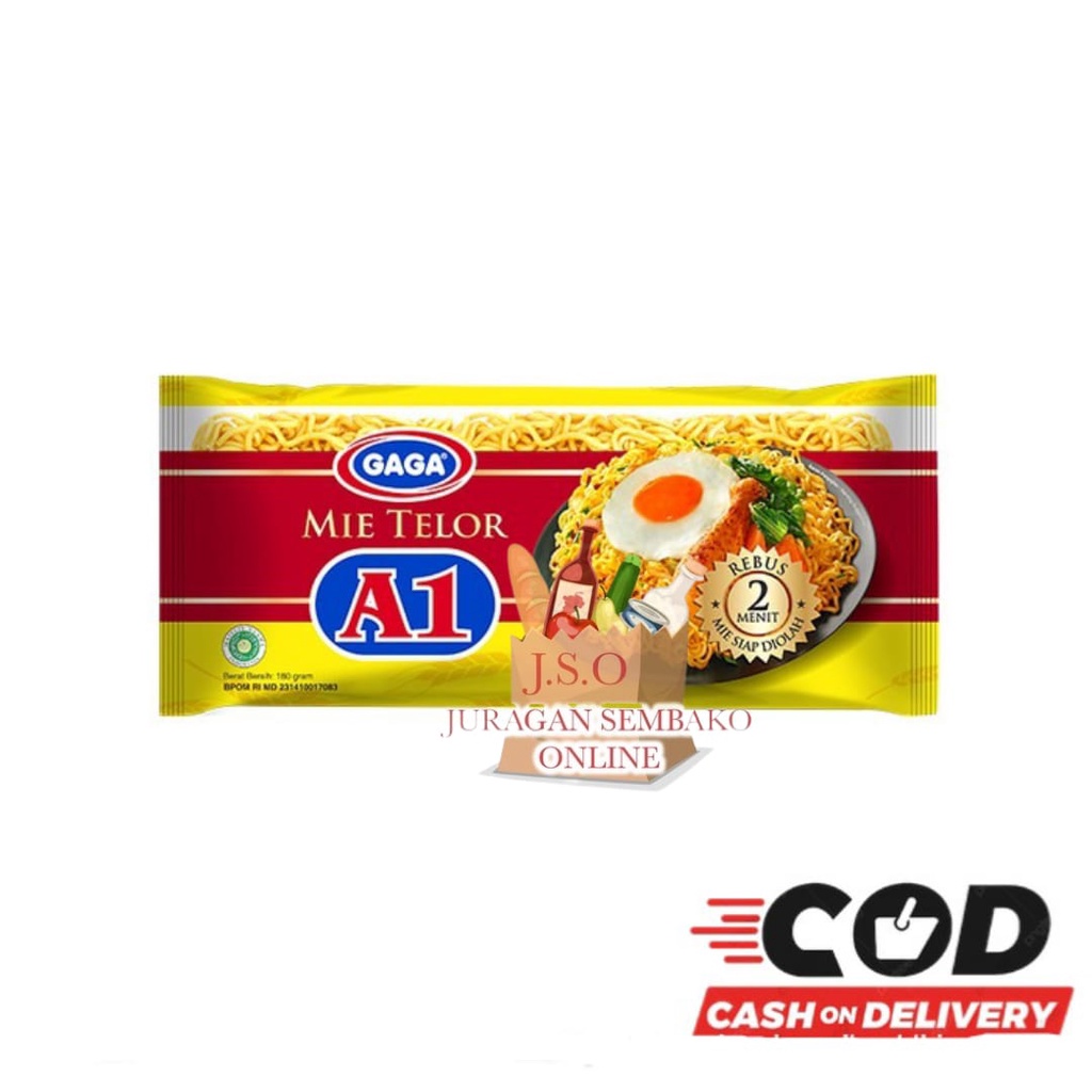 

( JSO ) Gaga Mie Telor A1 Kuning 180gr