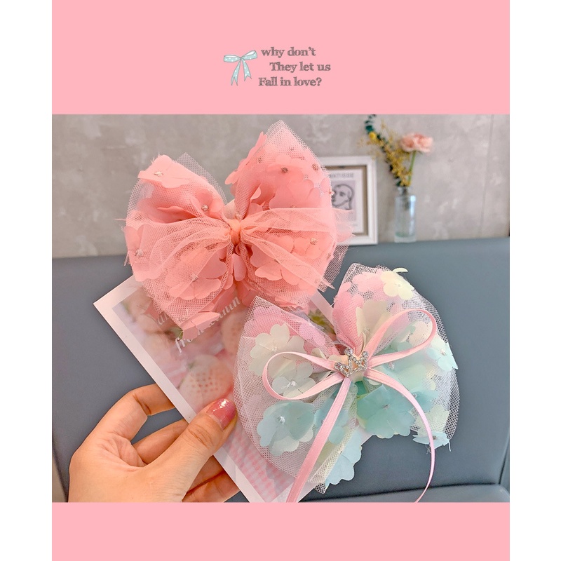 babyfit HYDRA flower jepit rambut anak perempuan import aksesoris bunga besar ag30r