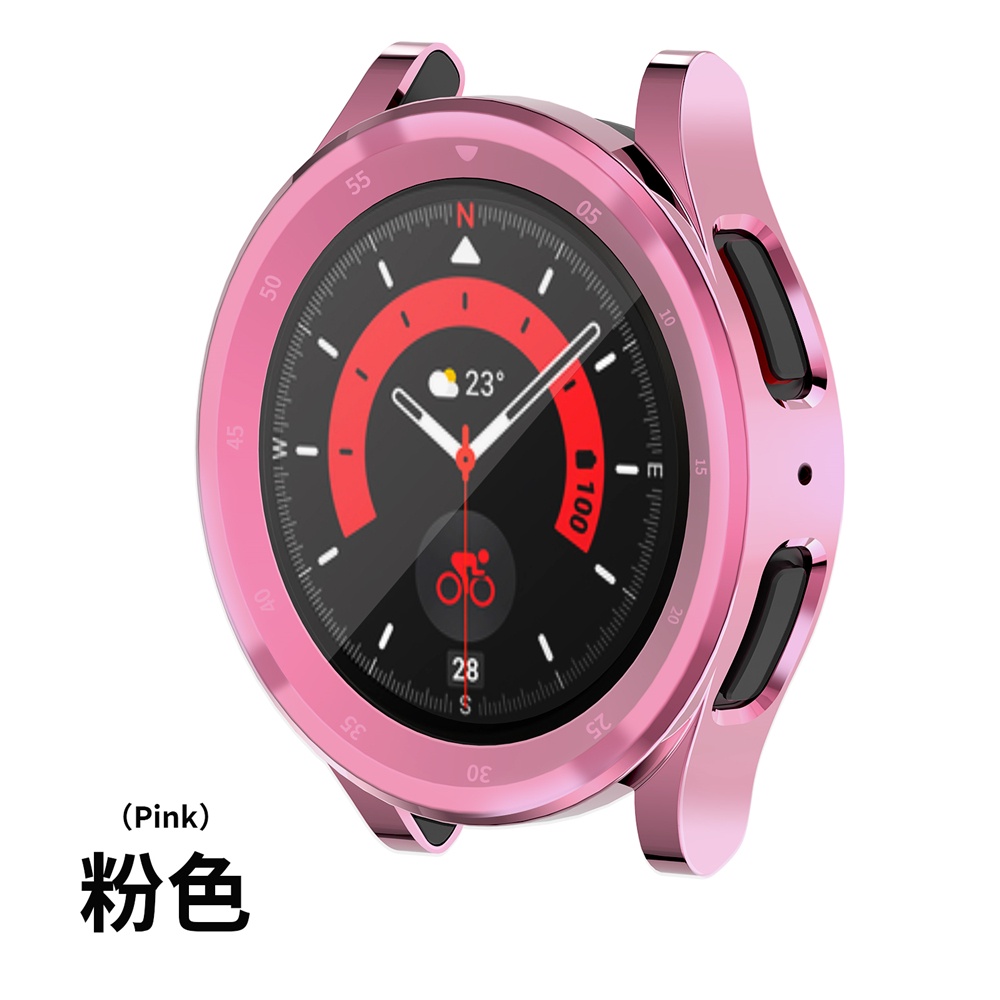 Case Pelindung Layar Smartwatch Samsung Galaxy 5 Pro 45MM Bahan TPU Tahan Gores