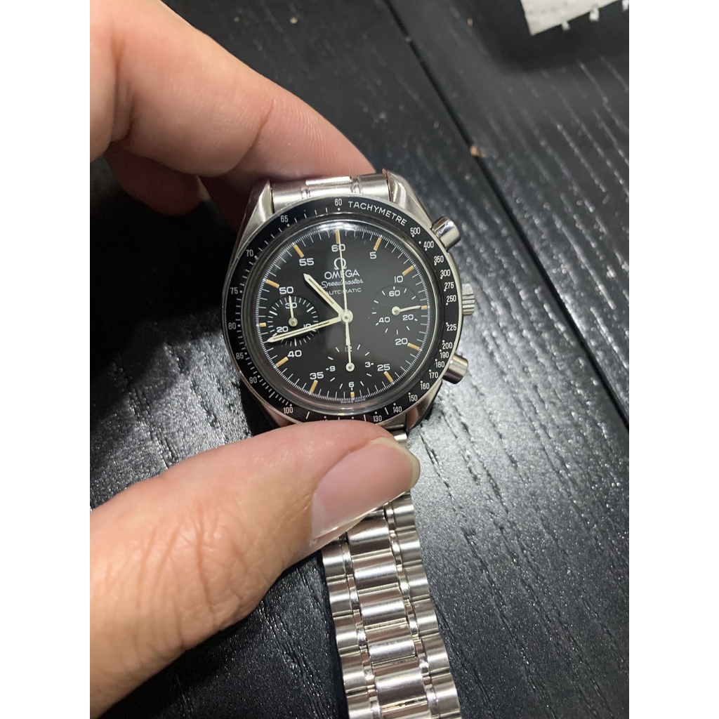 Omega Speedmaster Reduced (Pumpkin Lume) 38mm RARE