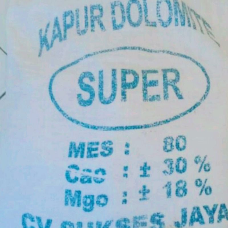 KAPUR DOLOMIT PERTANIAN 25KG