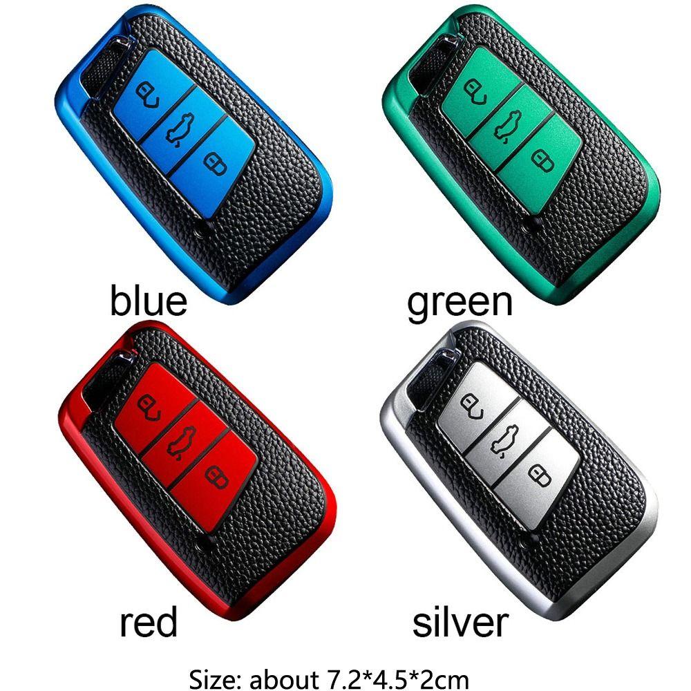 Preva Remote Key Case Soft TPU Pelindung Aksesoris Mobil Key Fob Cover