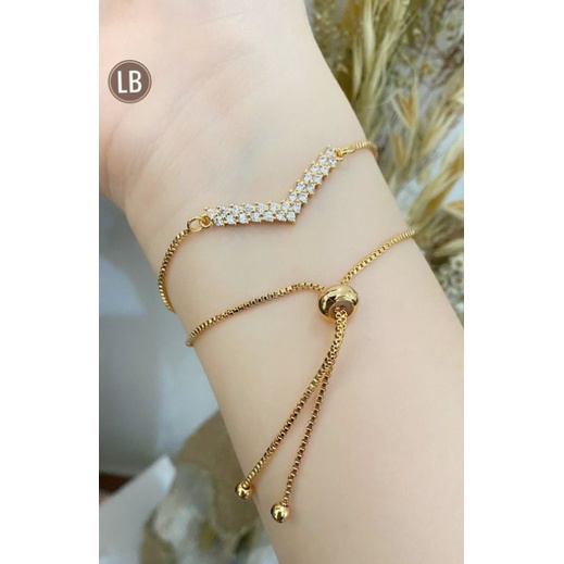 Gelang Tangan Serut Xuping Fuji Fashion Perhiasan N14102201