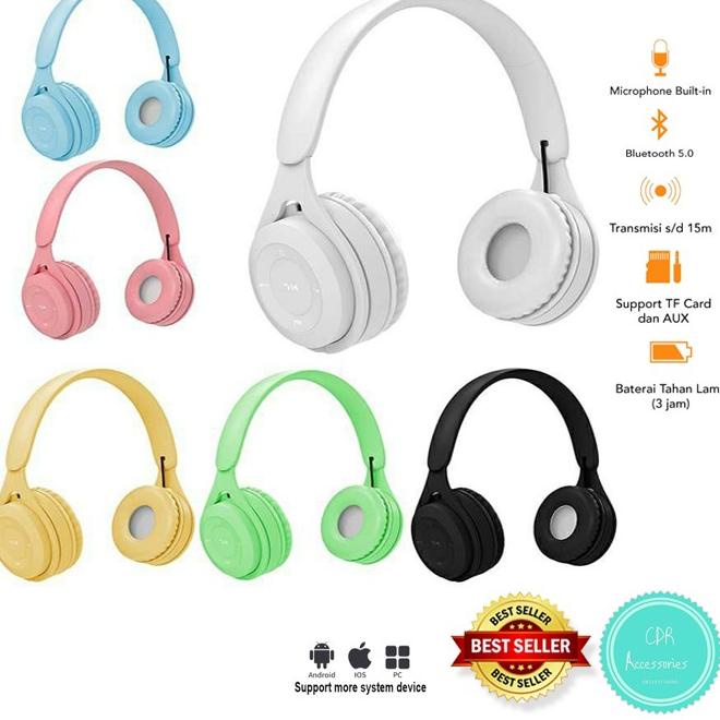 Headphone Macaron Wireless Y08 /Stn 36 Bluetooth Headphone Macaron Y-08 /Stn 36 –PAB.22Oc22м