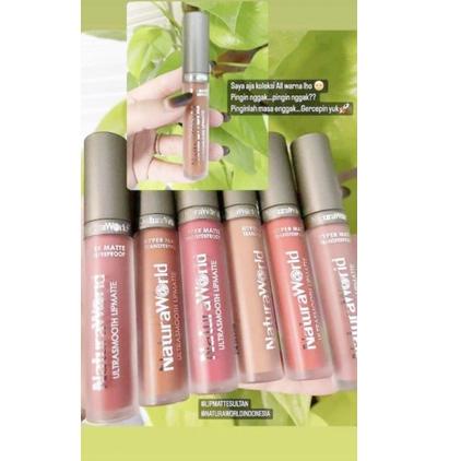 NaturaWorld Lipmatte Sahara/Lipmatte Best Seller/Lipmatte Sultan (KODE 9113)
