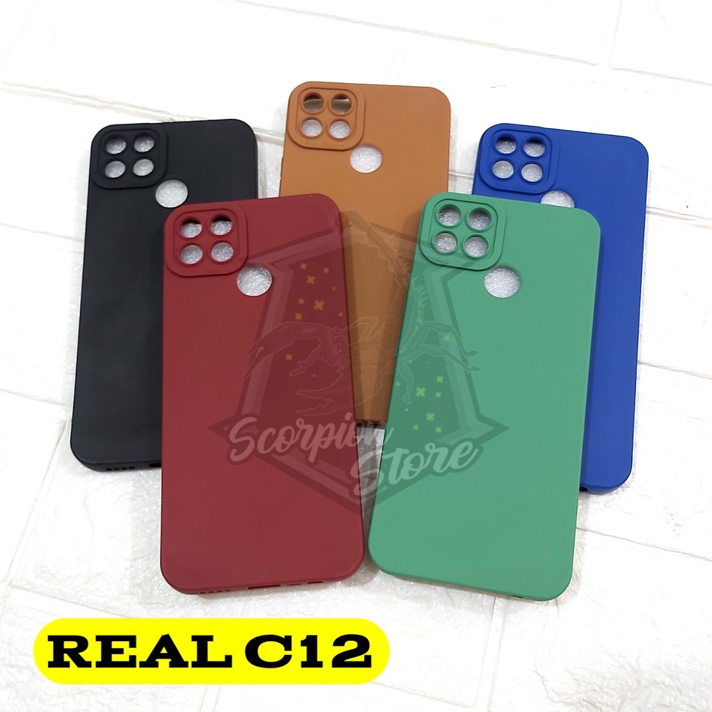 SOFTCAASE REALME C12 - CASE MACARON PRO CAMERA REALME C12 - SS
