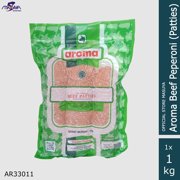 

Aroma Patties Beef Peperoni 1 kg