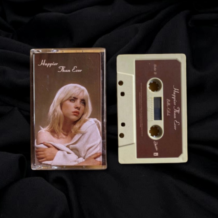 Kaset Pita Billie Eilish - Happier Than Ever