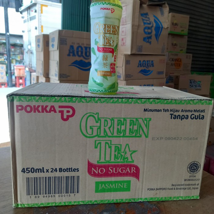 

Pokka Green Tea Jasmine No Sugar 450 ml