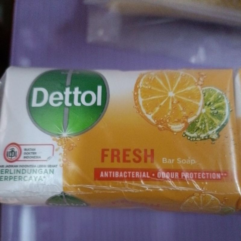 SABUN DETTOL ±60GRAM*3 PCS.