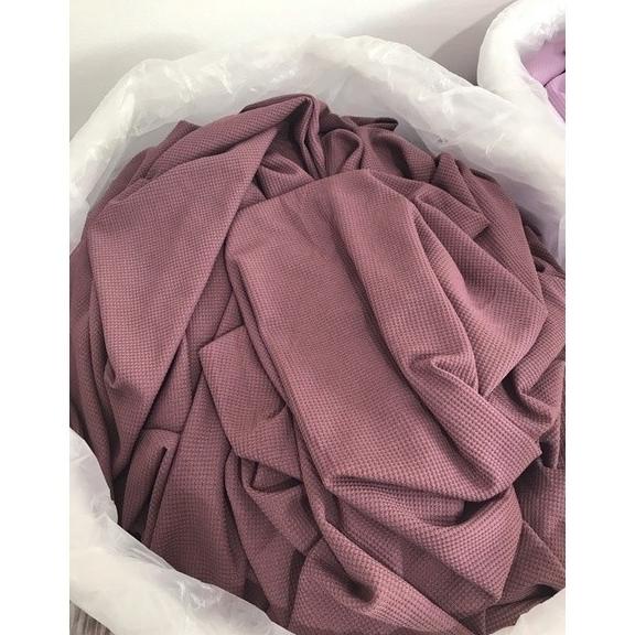 Knit A Harga Grade Kain Premium Uniqlo mini 0.5meter Waffle