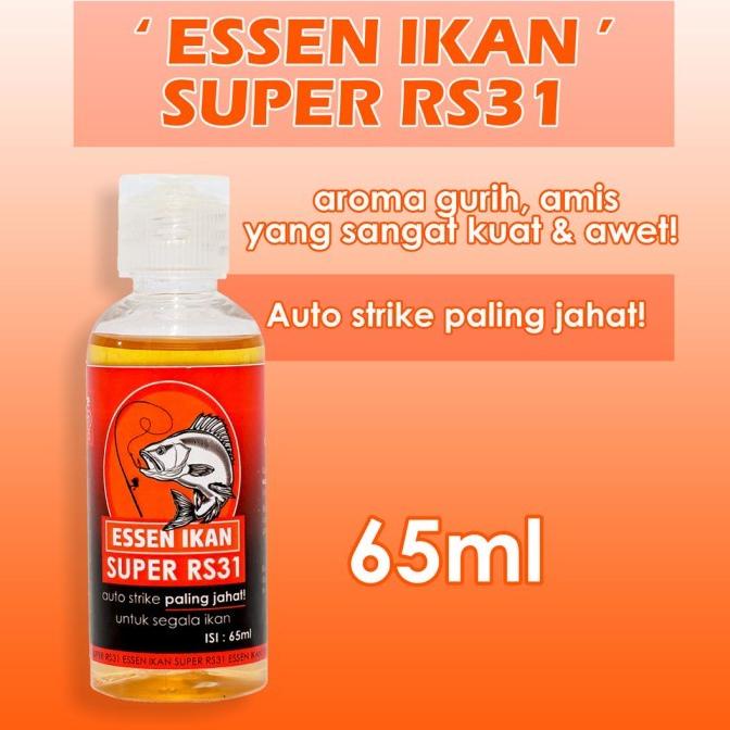 ESSEN IKAN SUPER RS31 | ESEN IKAN UNTUK IKAN MAS, LELE, BAWAL, NILA, TERLARISS...,,,,,
