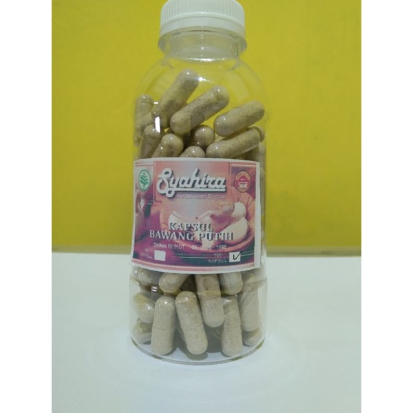 

KAPSUL HERBAL ALAMI BAWANG PUTIH ISI 100 KEMASAN BOTOL