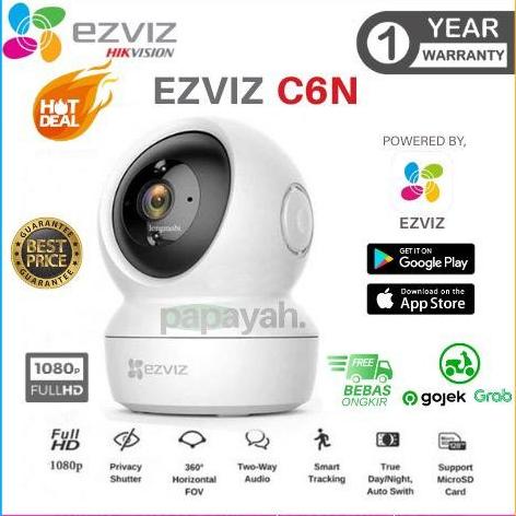 EZVIZ C6N WIRELESS IP CAM 1080P SMART IR NIGHT VISION PENGGANTI C6CN