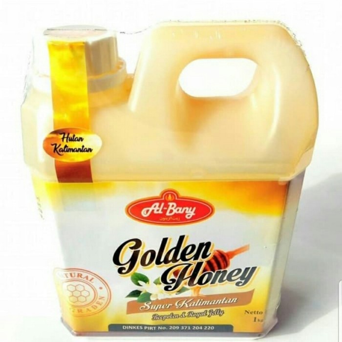 

MADU- MADU ASLI MURNI MADU HUTAN SUPER KALIMANTAN AL BANY GOLDEN HONEY 1 KG -MADU