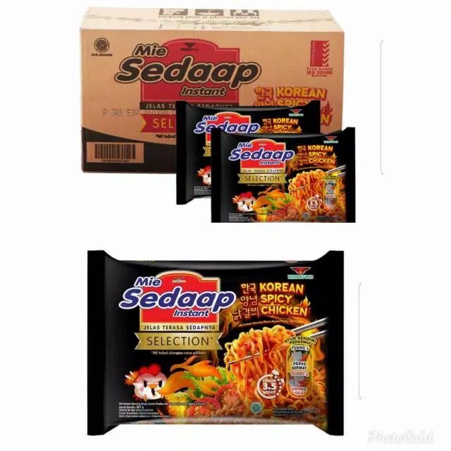 

TERBARU Mie Sedaap Korean Spicy Chicken
