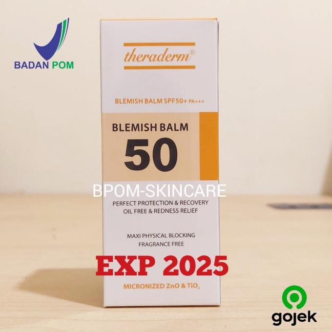 Theraderm Blemish Balm Cream SPF50 40gr BB KRIM TERBAIK Made in Korea