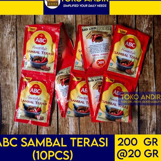 

Codet0T4f--ABC Sambel Terasi Sachet (10 pcs @20gr)