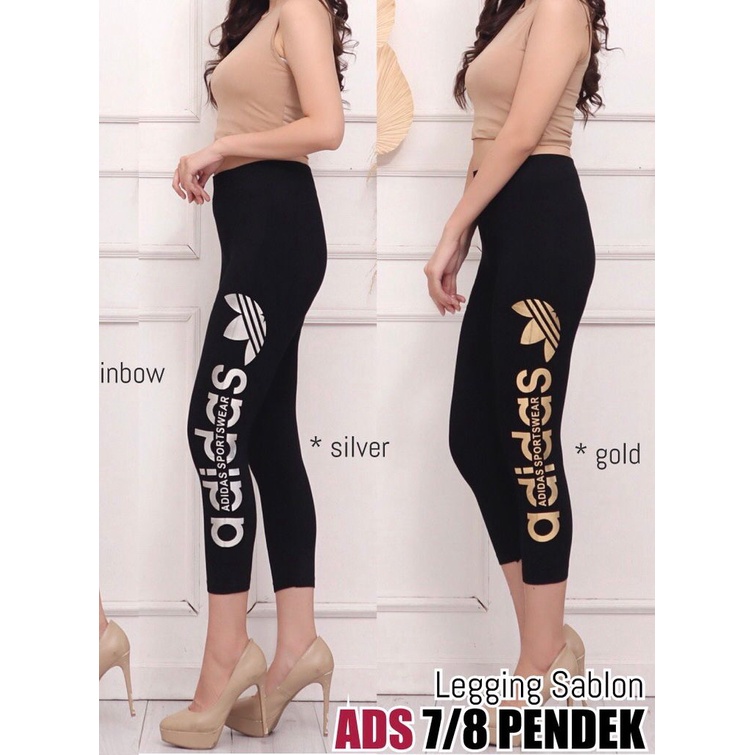 LEGGING PENDEK SENAM PREMIUM / LEJING SPORT / LEGING OLAHRAGA IMPORT