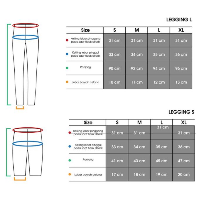 CELANA LEGGING WANITA ORTUSEIGHT AYUNA LEGGING L - BLACK