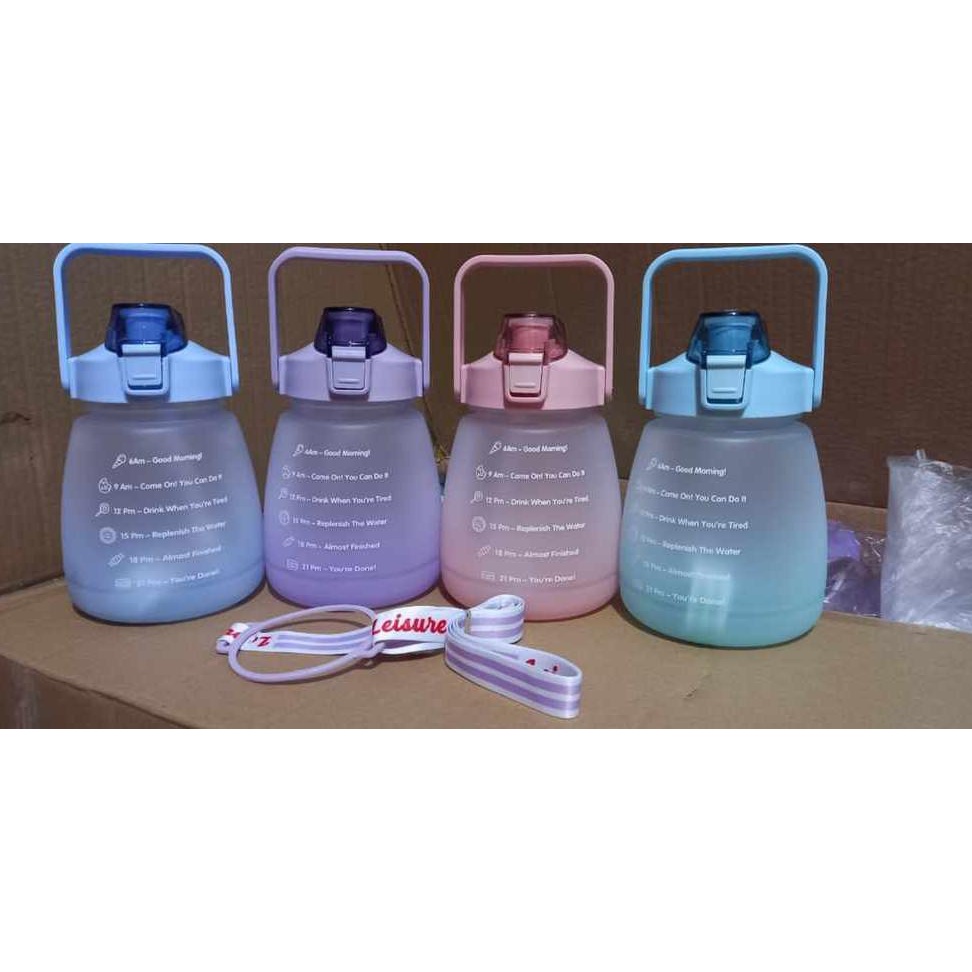Botol Minum 1,3 Liter Bottle Gemoy 1,3 Liter Warna Gradasi