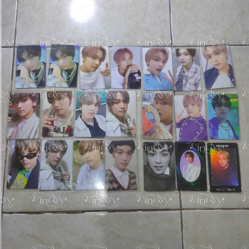 WTS PC OFFICIAL NCT HAECHAN PHOTOPACK SG22 KEYCARD DREAMING PB JEWEL UNIVERSE MANGAP DICON GLITCH DI
