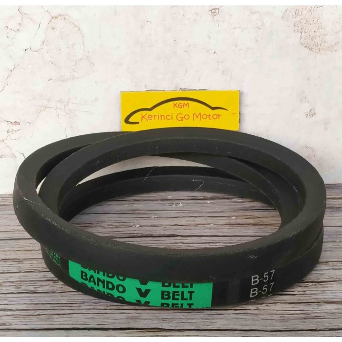 BANDO VAN BELT B-57 V BELT TALI KIPAS B57 FAN BELT VANBELT POLOS B-57