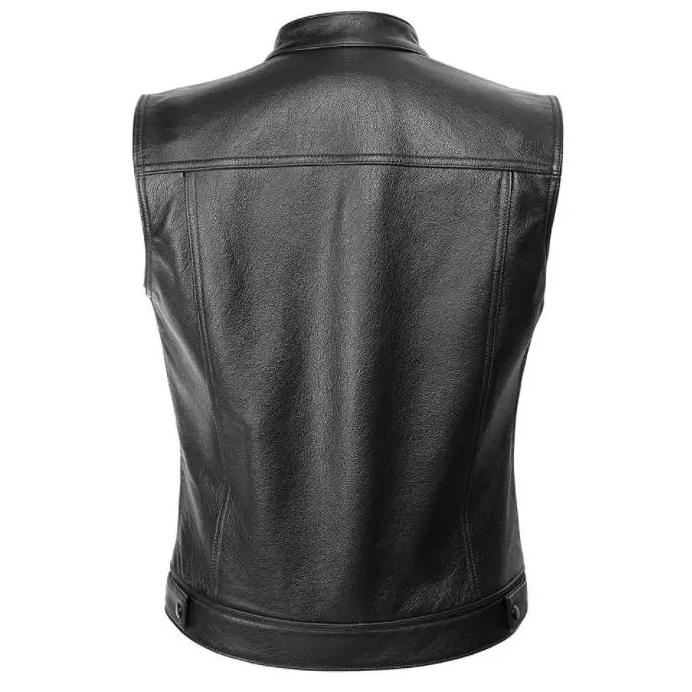 GRATIS ONGKIR Rompi pria/Rompi Rompi Motor/Rompi Kulit asli original semi kulit terbaru/Rompi kulit 