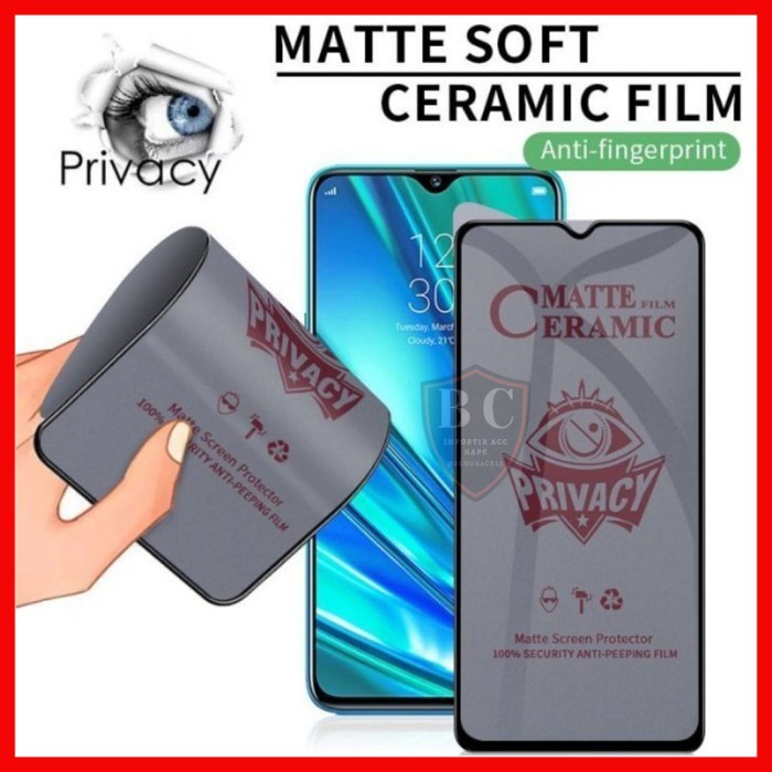 CERAMIC SPY MATTE ANTI GLARE INFINIX HOT 20 5G INFINIX HOT 20S