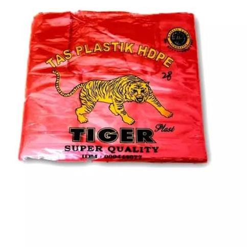 

Kantong Plastik Merah Tiger Tebal 40