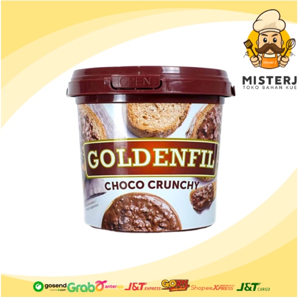 

Goldenfil Choco Crunchy | 1 Kg | Selai Goldenfill Choco Crunchy