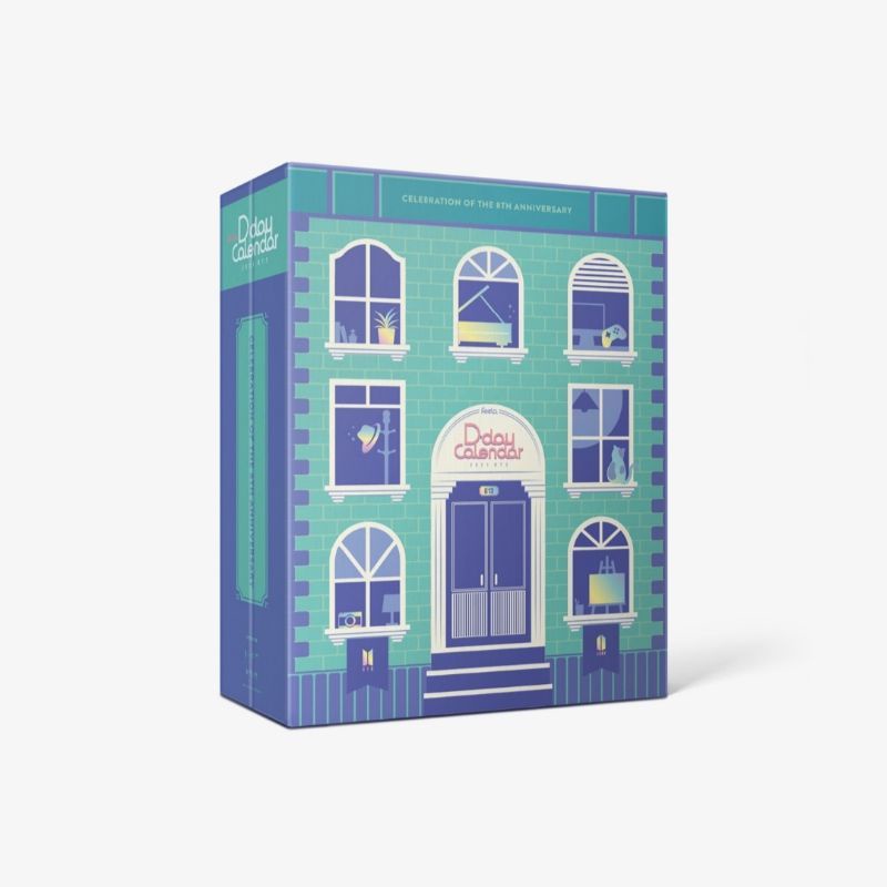 SEALED - BTS FESTA D-DAY CALENDAR 2021 8TH ANNIVERSARY