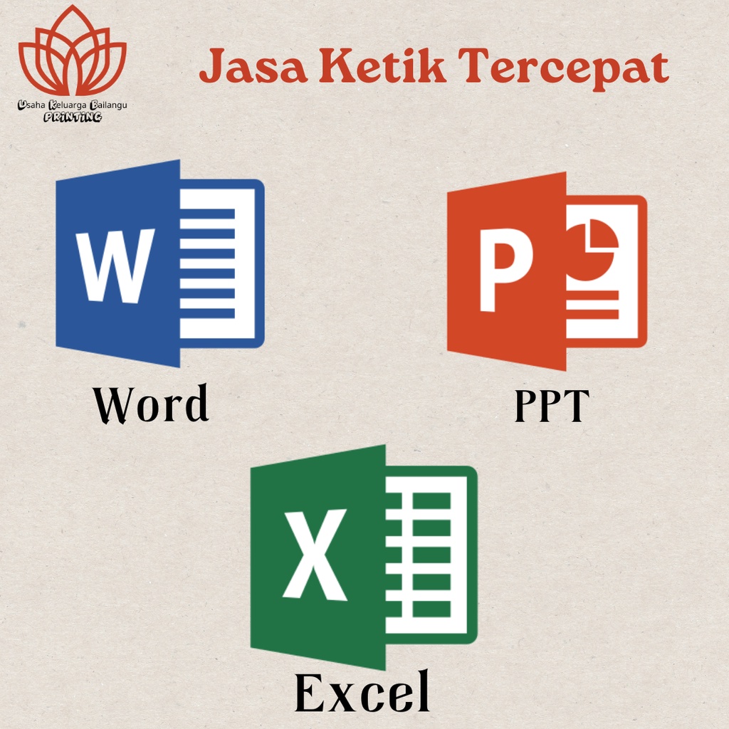 

JASA KETIK WORD EXPRES KILAT - SEHARI JADI