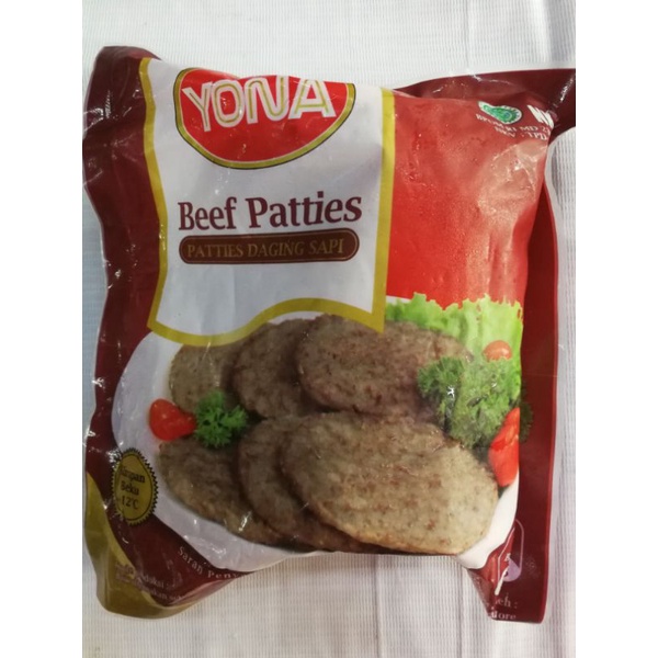 

Yona beef patties 900gr 500gr