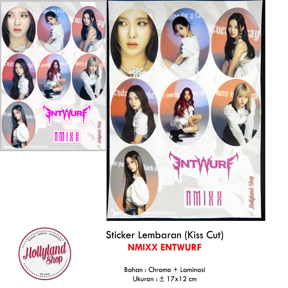 

Sticker Lembaran NMIXX Unofficial