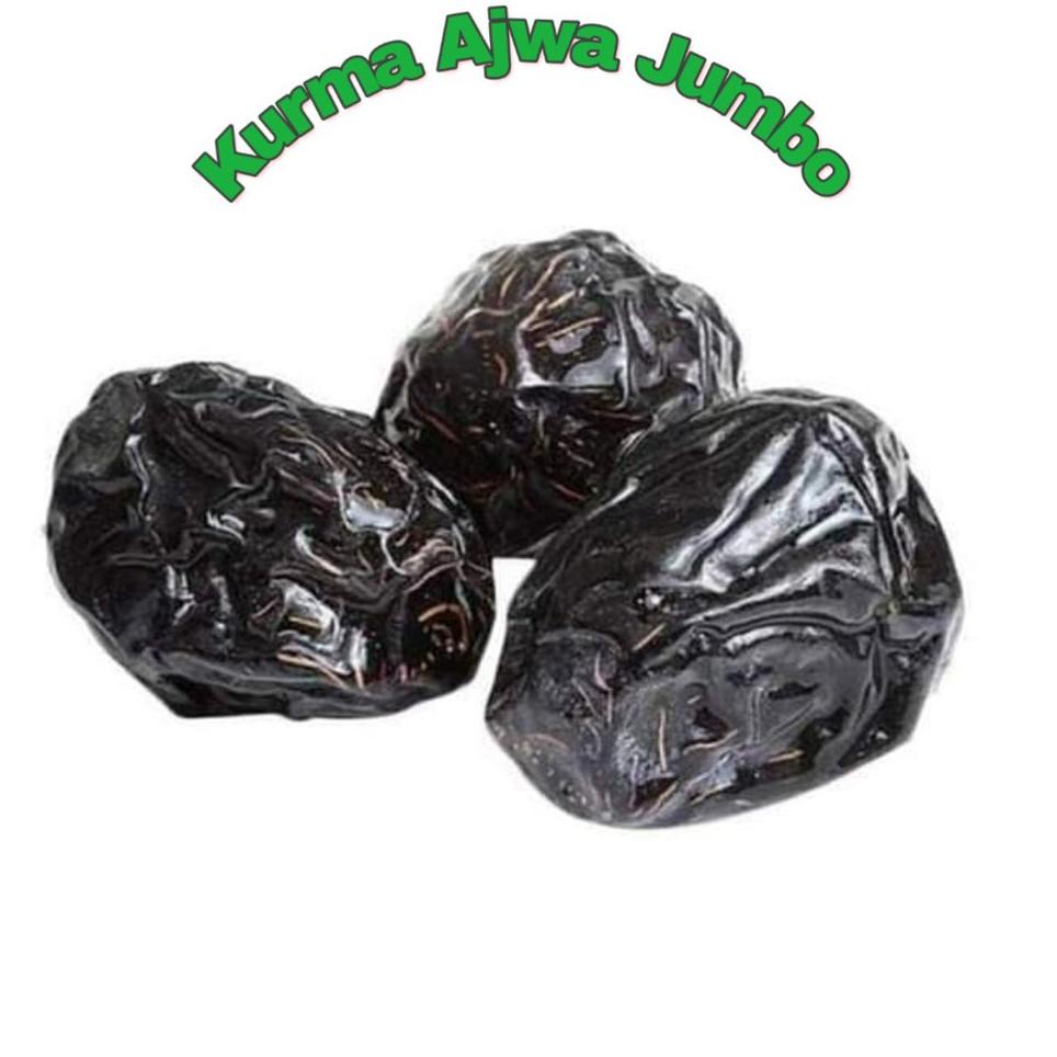 

10.10 ✨SALE✨ Kurma Ajwa Jumbo Premium XL Madinah/Kurma Nabi Asli Original 100% 