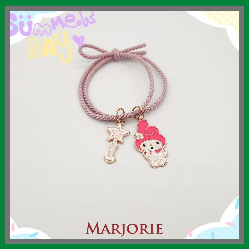 2 Buah Sepasang Magnet Gelang Karet Desain Kuromi Cinnamoroll Gelang Magnet Pria Dan Wanita S-MJD