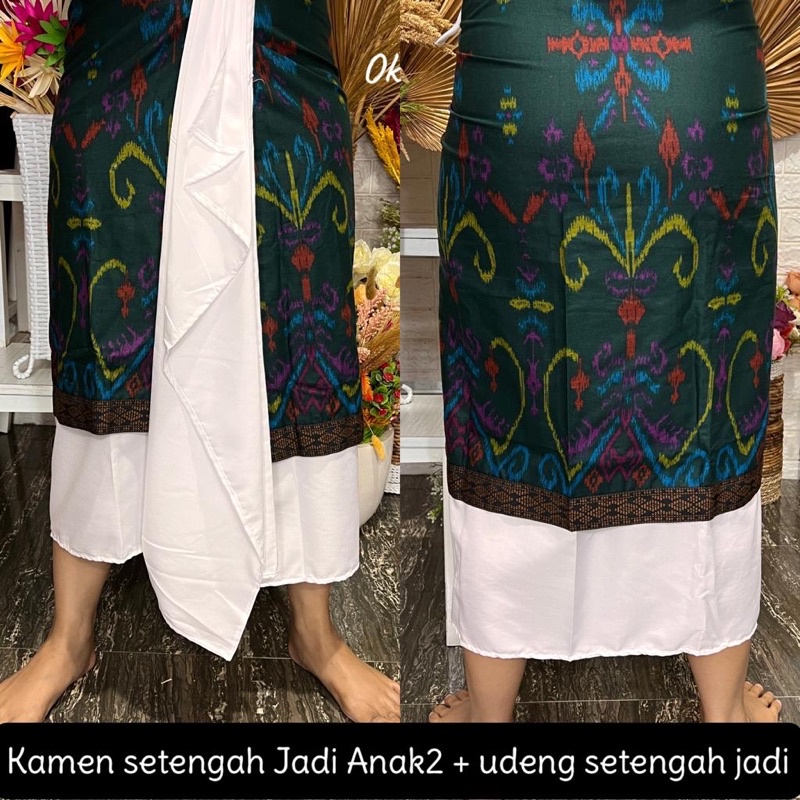 KAMEN SETENGAH JADI ANAK ANAK + UDENG