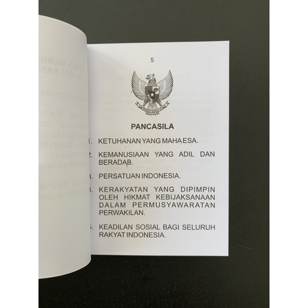 Buku Saku Hijau Kepribadian Taruna AKMIL Akademi Militer TNI AD