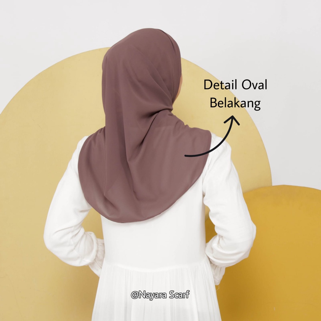 TERMURAH! PASHMINA OVAL MALAY CERUTYBABYDOLL IMPORT KUALITAS PREMIUM 195CM X 75CM