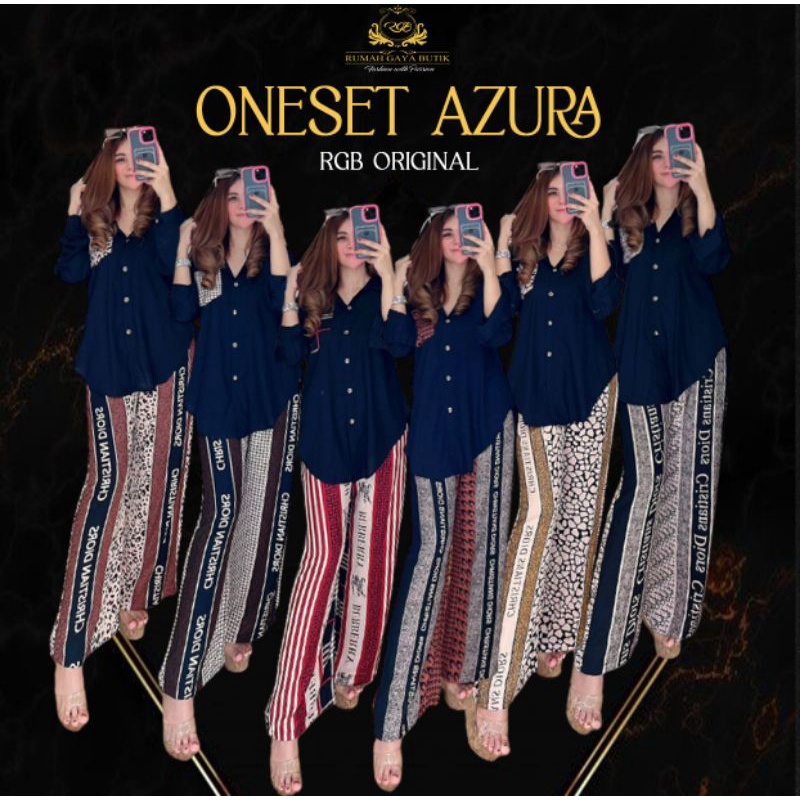 One Set Azura merek RGB