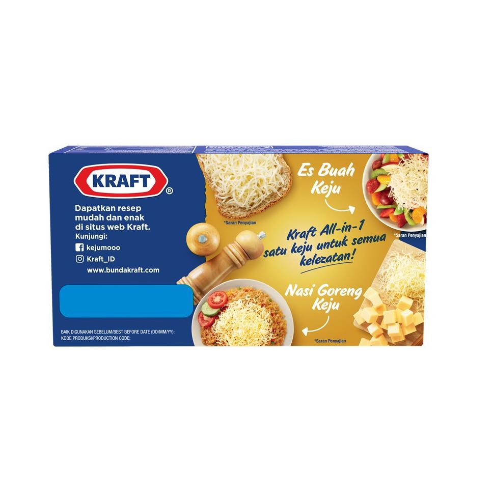 

ㆅV Kraft Keju All in 1 Box 165g Untuk Kue dan Burger BARU 2296 ♚