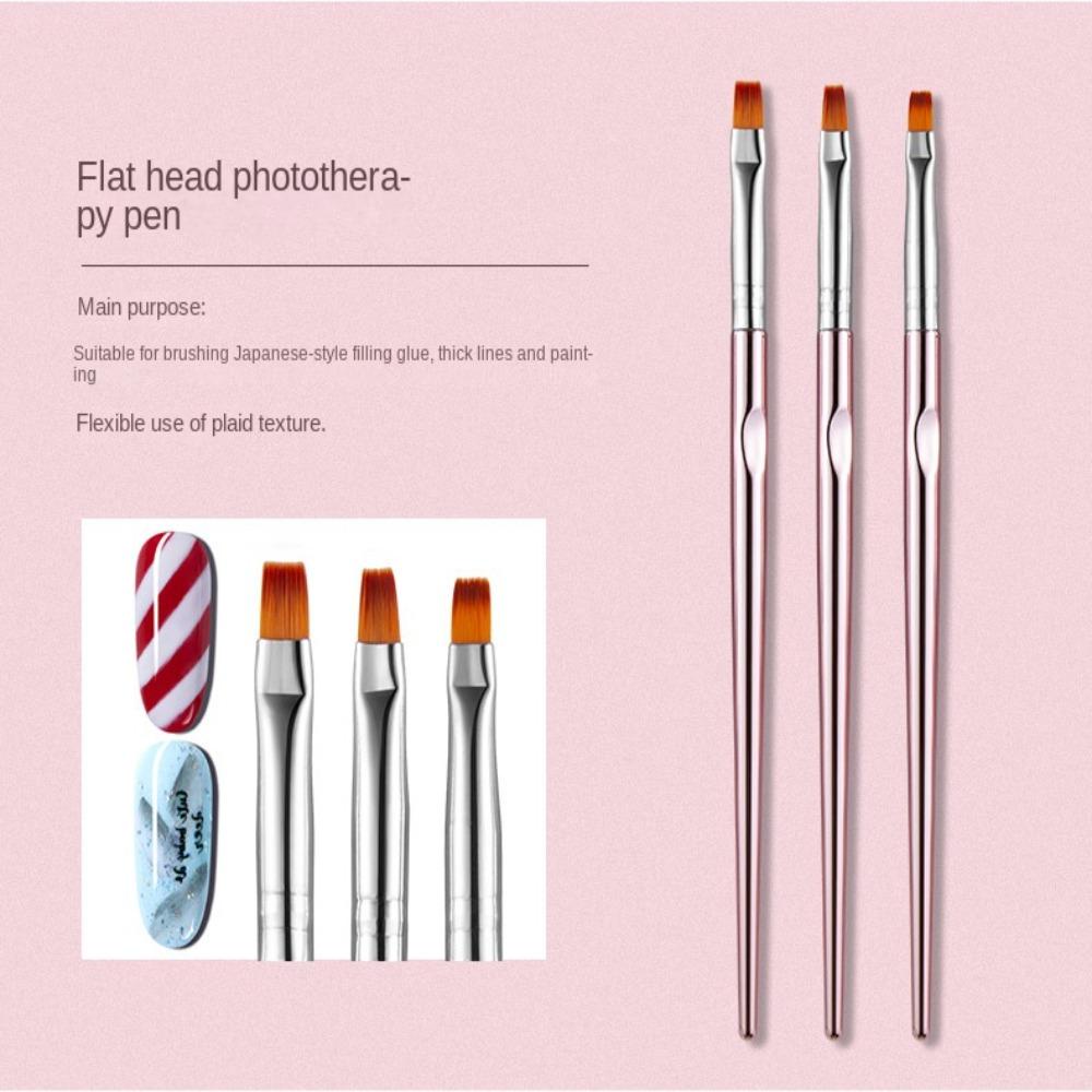 Preva Kuas Nail Art 10ukuran Alat Manicure Pena Gambar Kuas Manicure